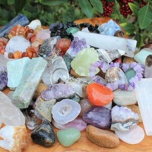Colorful Gemstone/Crystal Mystery Bag